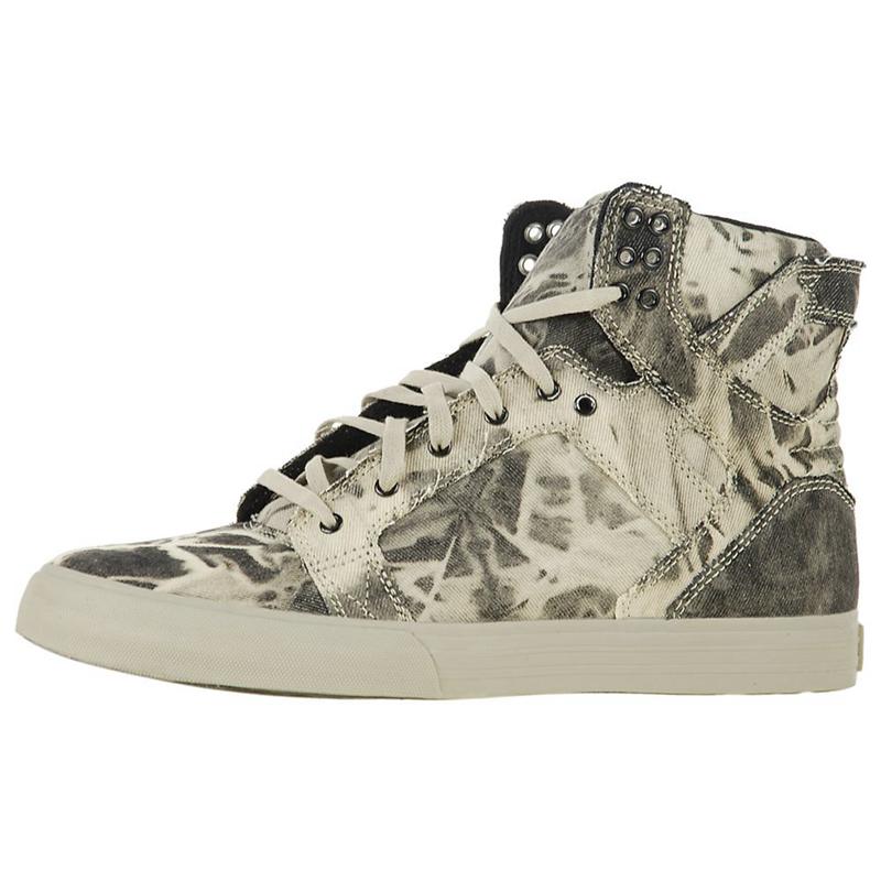 Supra SKYTOP Sneaker High Damen Grau Online Kaufen KZVJD5310